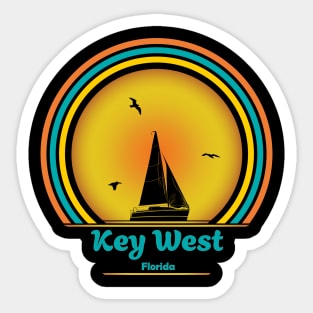 Key West Sailing Sticker